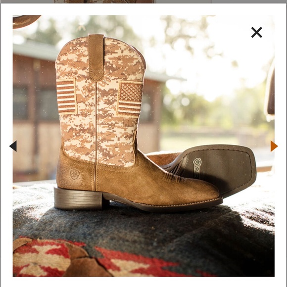 Ariat Other - Camo Western Ariat Boot